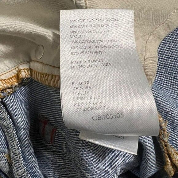 BDG Urban Outfitters Destroyed Jeans in Medium Wash Waist 26" - Picture 9 of 9